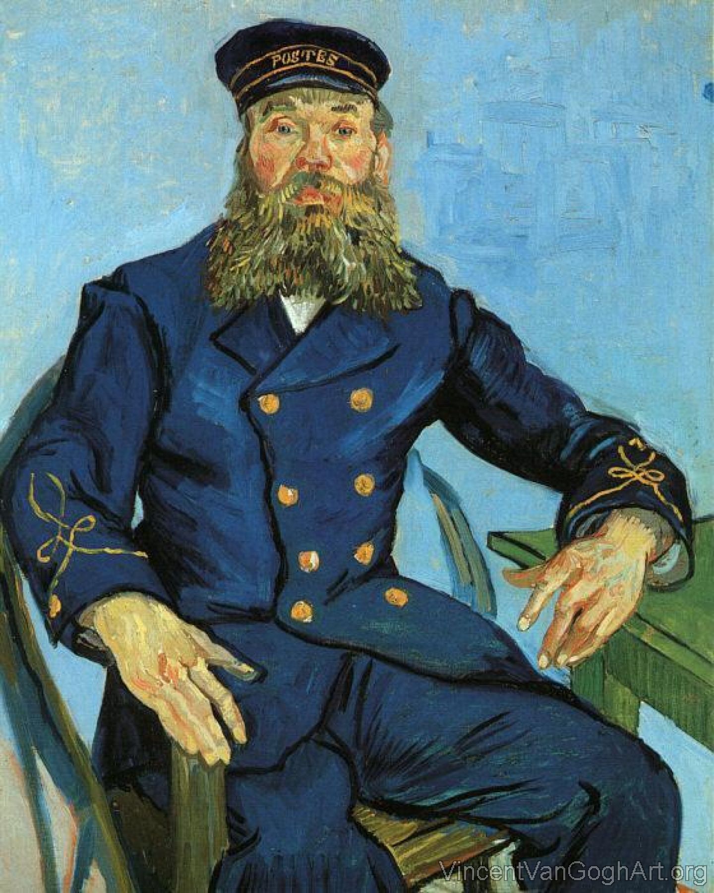 Portrait of the Postman Joseph Roulin III